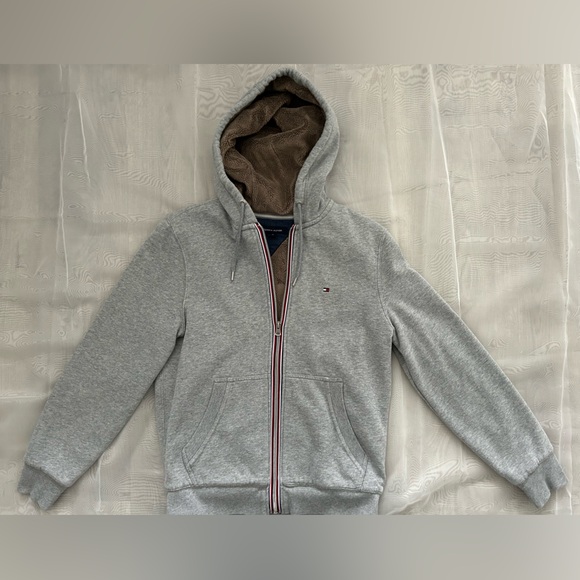 Tommy Hilfiger Hooded Fleece Lined Jacket - Picture 1 of 3